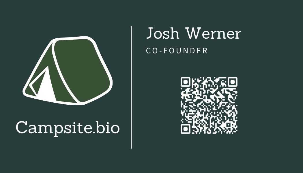 Business Card with QR Code